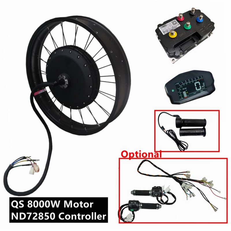 NBpower/QS273 V3 72v 8000W Fat - 72V 8000W Brushless Hub Motor recension och pris
