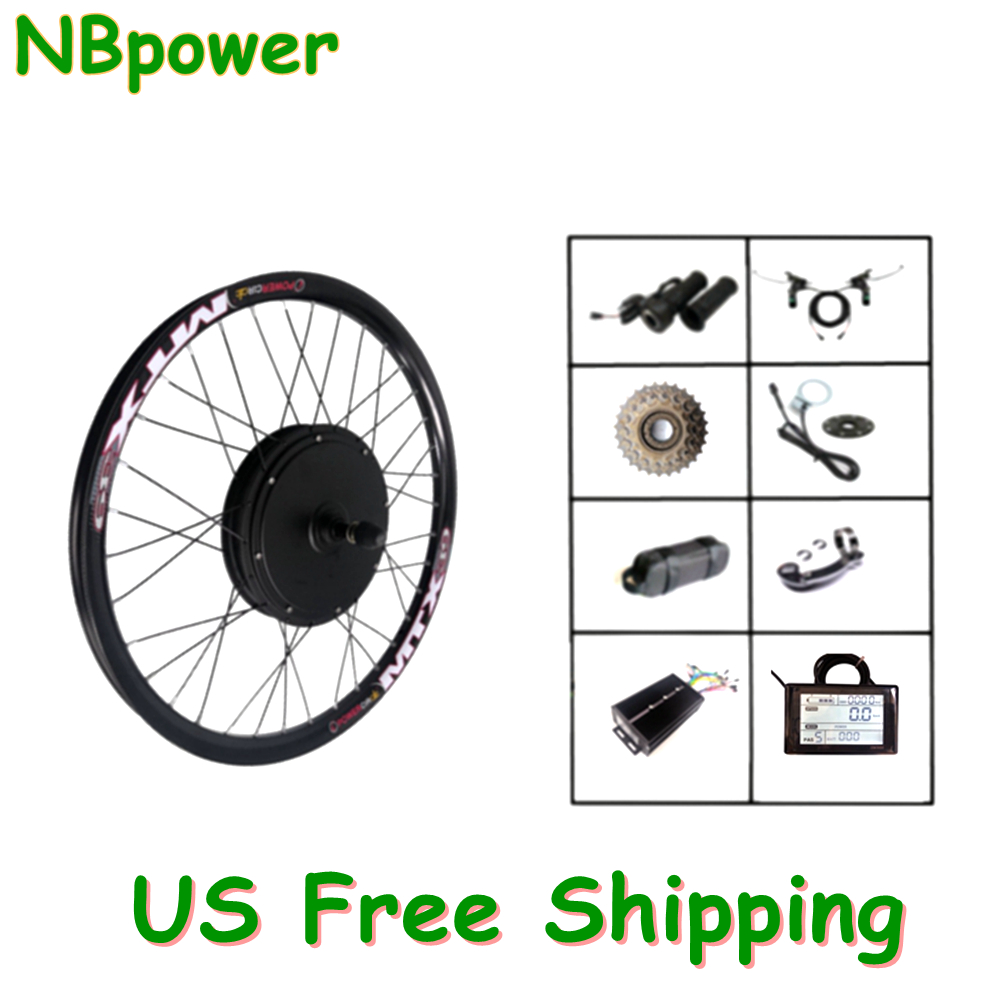 US StockNBpower 70km/h 72v 200 - Dual Motor Ebike Kit 2000W recension och pris