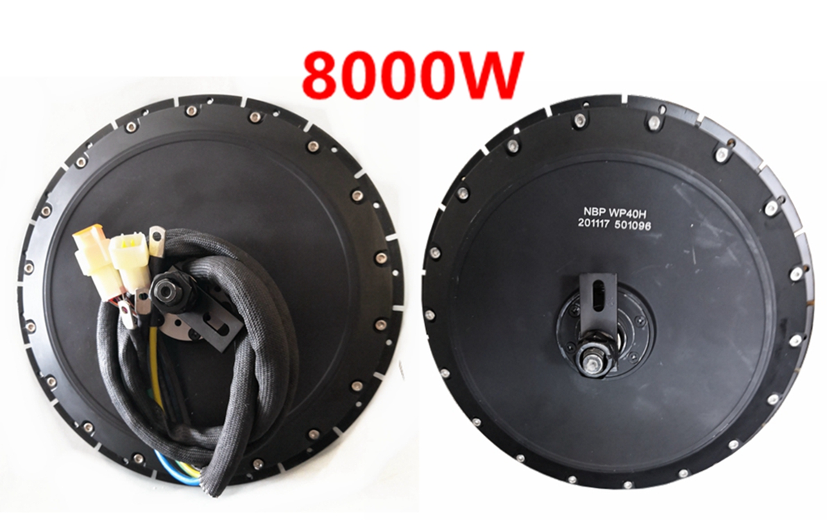 US Stock QS273 40H Peak 8000W  - 72V 8000W Brushless Hub Motor recension och pris