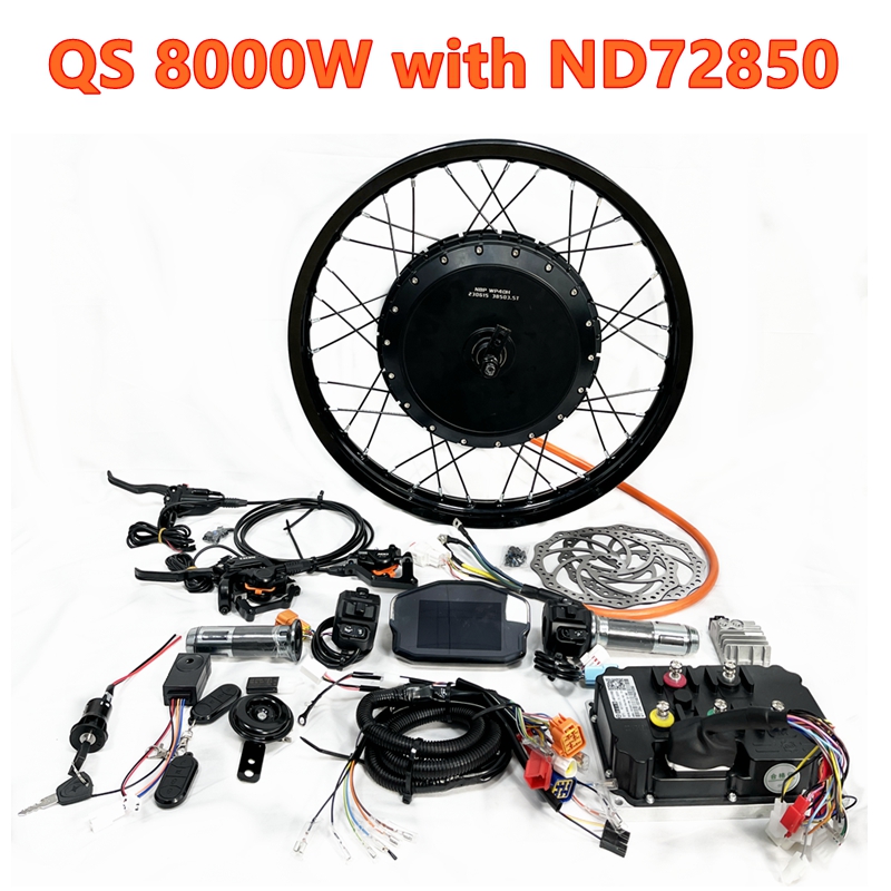 QS273 40H V3 Peak 8000W 150mm  - 72V 8000W Brushless Hub Motor recension och pris